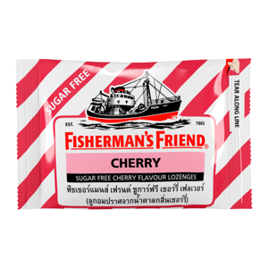 Fisherman Sugar Free Cherry Candy 22g.