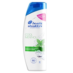 Head and Shoulder Cool Menthol Shampoo 70ml. Pack 6