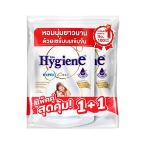 ไฮยีน เอ็กซ์เพิร์ท แคร์ ผลิตภัณฑ์ปรับผ้านุ่ม สูตรเข้มข้นพิเศษ กลิ่นมิลค์กี้ ทัช 1000 มล. แพ็คคู่_thumbnail