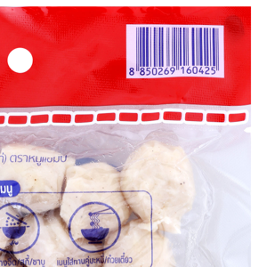 หมูแชมป์ ลูกชิ้นหมูเอ็น (หมูผสมไก่) 180 ก. แพ็ค 2_thumbnail_5