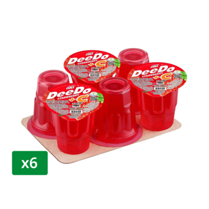 Dee Do Juice 10 % Strawberry Flavour 160 ml. Pack 6