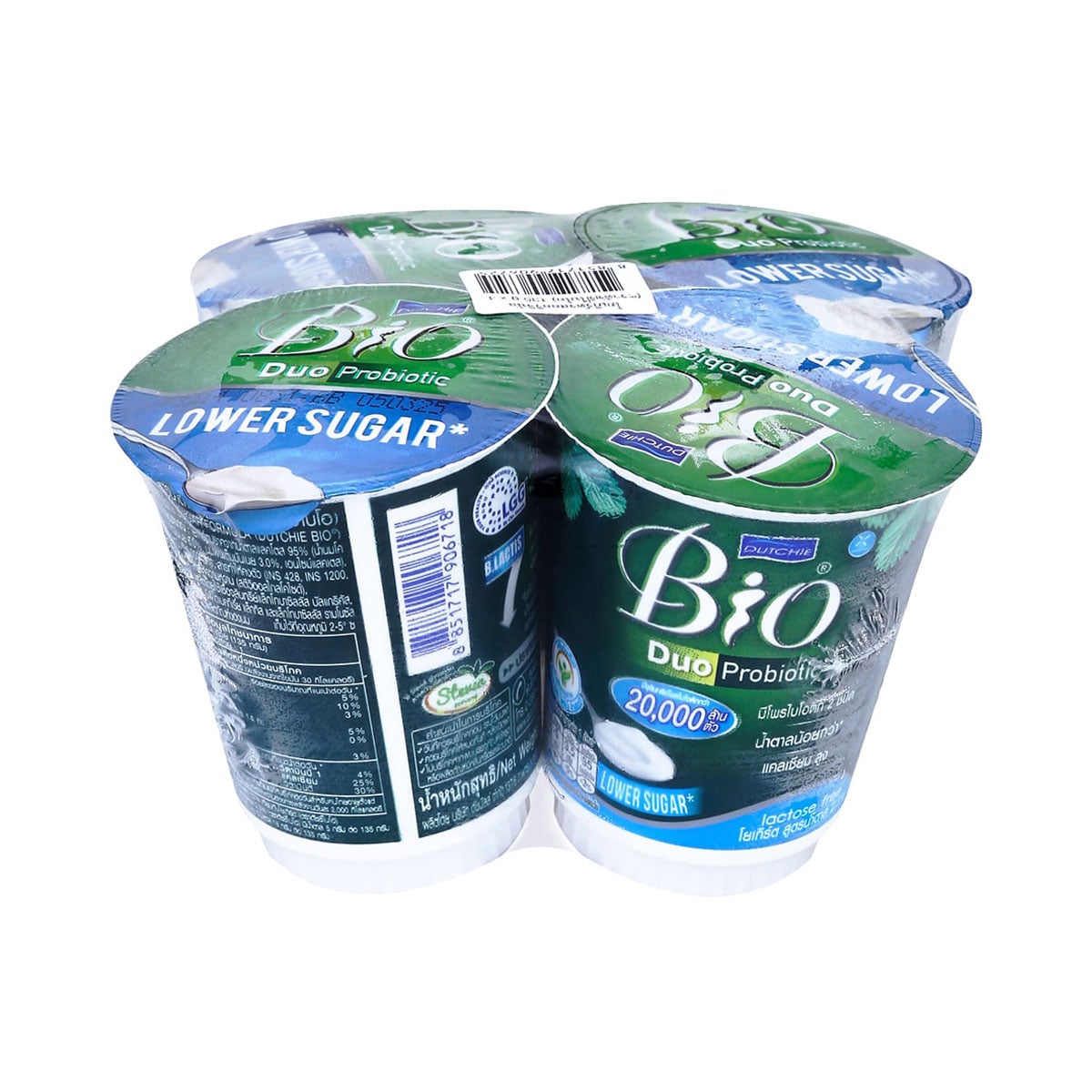 Dutchie Bio Original Yogurt 135g. Pack 4