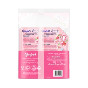 คอมฟอร์ท บิวตี้ เพอร์ฟูม ผลิตภัณฑ์ปรับผ้านุ่ม กลิ่นซากุระและโรสวอเตอร์ 470 มล. แพ็ค 2+1_thumbnail_2