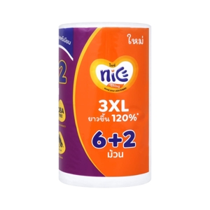 ไนซ์ เมก้า โรล กระดาษชำระม้วนใหญ่ แพ็ค 6+2 ม้วน_thumbnail_2