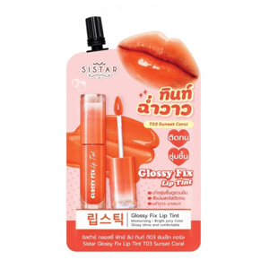 ซิสต้าร์ กลอสซี่ ฟิกซ์ ลิป ทินท์ สี T03 Sunset Coral 2 ก._thumbnail_1