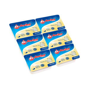 Anchor Salted Butter 7g. Pack 6