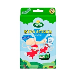 Arla Kids Sticks Cheese 18g. Pack 6