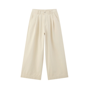 BESICO Women's Twill Trousers Beige