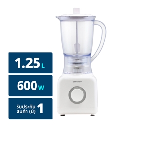ชาร์ป เครื่องปั่น 600W รุ่น EM-M601P ขนาด 1.25 ล. สีขาว_thumbnail