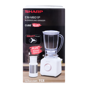 ชาร์ป เครื่องปั่น 600W รุ่น EM-M601P ขนาด 1.25 ล. สีขาว_thumbnail_6