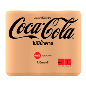 โค้ก กลิ่นวานิลลา ไม่มีน้ำตาล 325 มล. แพ็ค 6_thumbnail_1