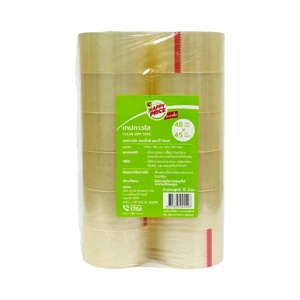 BIG C HAPPY PRICE Clear OPP Tape 48 mm. x 45 yd. Pack 12