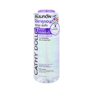 CATHY DOLL Hyaluron Cleansing Oil in Water 500 ml.
