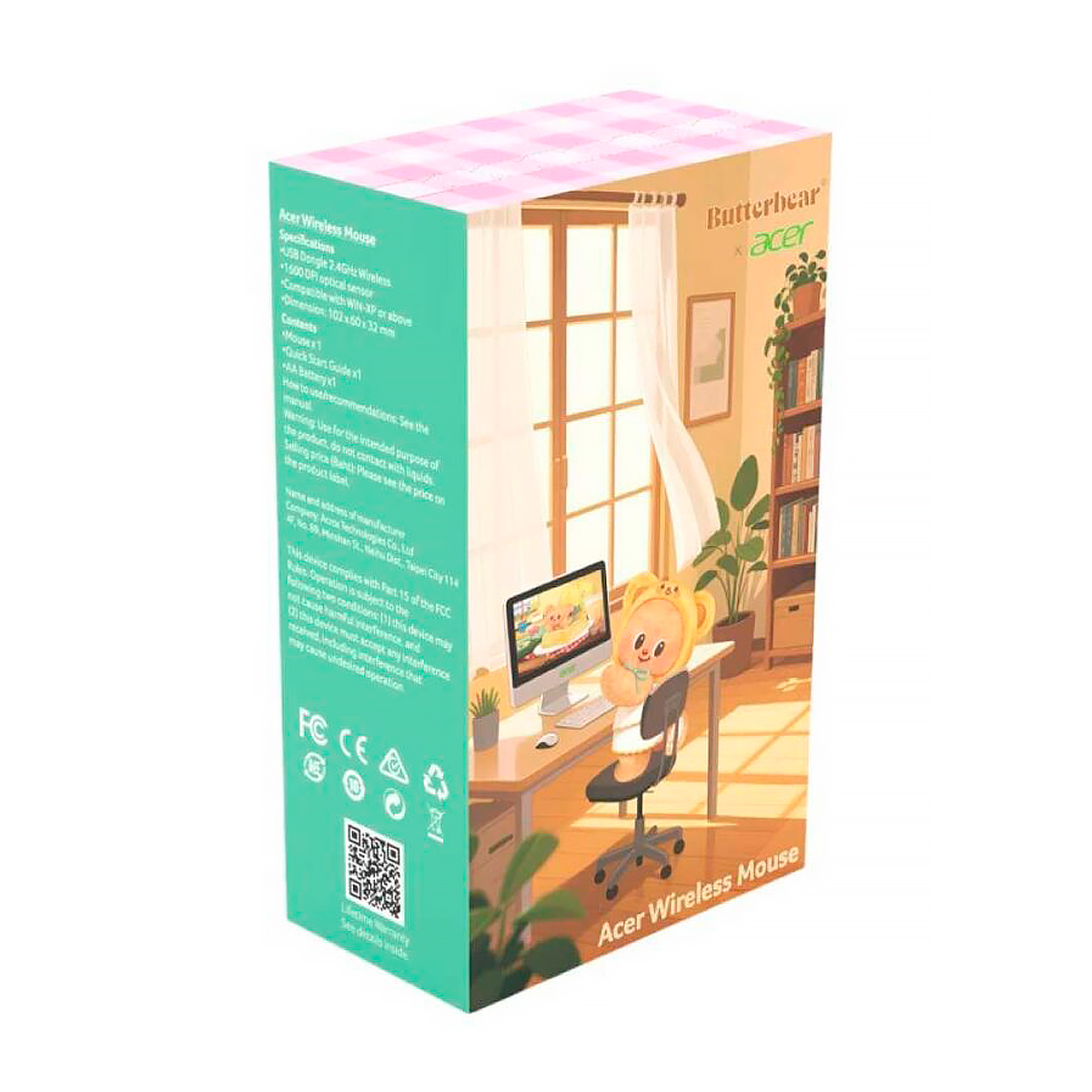 เอเซอร์ x บัตเตอร์แบร์ เมาส์ รุ่น AMR100 คละลาย_3