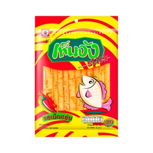 Ten Chan Fish Snack Spicy Flavor 35 g.