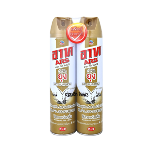 อาท เจ็ทโกลด์ 3 ผลิตภัณฑ์กำจัดยุง มด แมลงสาบ 600 มล. แพ็ค 2