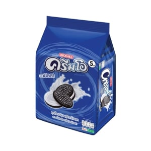 Cream-O Sandwich Cookie Chocolate Flavor Size 27 g. Pack 12