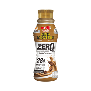 Meiji High Protein Zero Sucrose Formula Coffee Flavor 350ml.