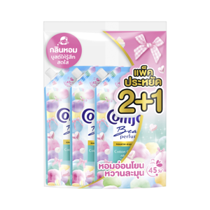 คอมฟอร์ท น้ำยาปรับผ้านุ่ม กลิ่นคอตตอนแคนดี้ 450 มล. แพ็ค 2+1_thumbnail
