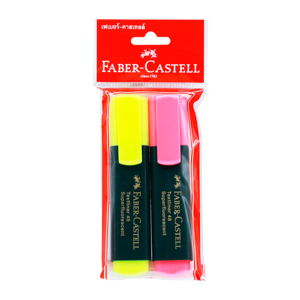 FABER-CASTELL Highlighter Model Textliner 48 Pack 2 Assorted Colors