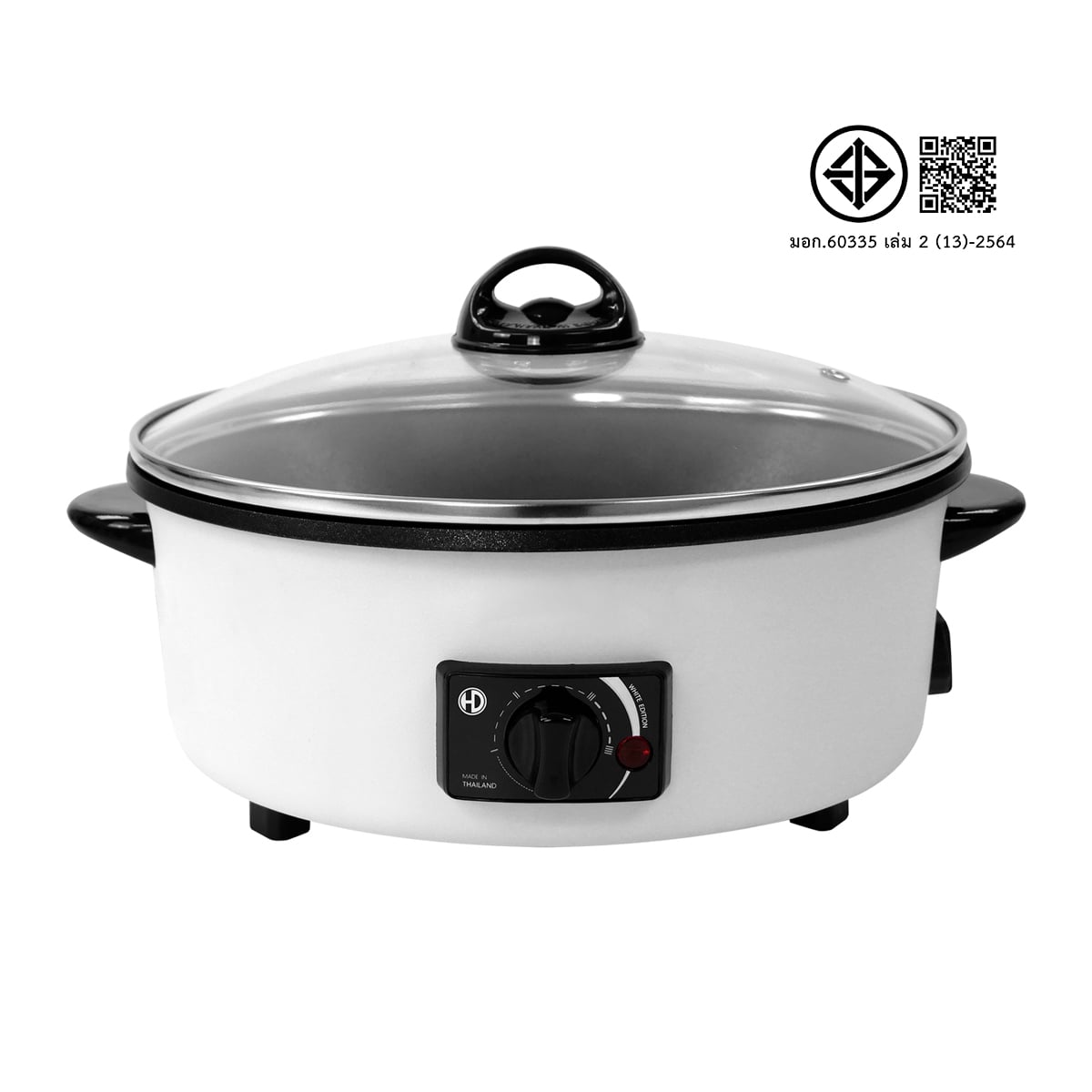 ฮานาเดนกิ กระทะไฟฟ้า 750 วัตต์ รุ่น EP-100T ขนาด 10 นิ้ว_1