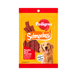 PEDIGREE Schmackos Dog Treat Smoked Beef Flavor 70 g.