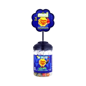 CHUPA CHUPS Mini Tongue Painter Lollipops Fruity and Cola Flavors 6 g. x 50 units