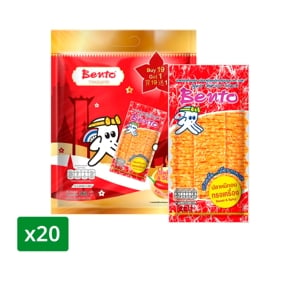 เบนโตะ ปลาหมึกอบ รสทรงเครื่อง 18 ก. แพ็ค 19+1 ซอง_thumbnail