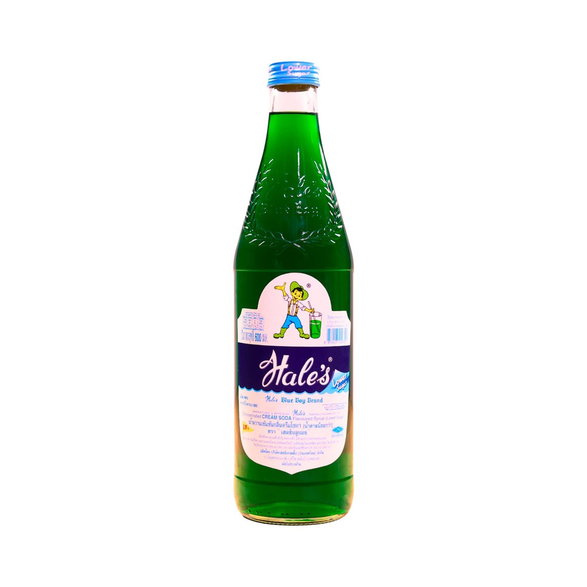 เฮลซ์บลูบอย น้ำหวานเข้มข้นกลิ่นครีมโซดา (น้ำตาลน้อยกว่า) 600 มล. x 12 ขวด_3