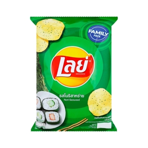 เลย์ มันฝรั่งทอดกรอบแผ่นเรียบ รสโนริสาหร่าย 180 ก._thumbnail_5