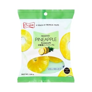 CONFETTI PRESERVED DRIED PINEAPPLE 120G.
