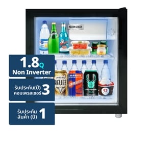 โซนาร์ ตู้เย็นมินิบาร์ 1 ประตู รุ่น SPA-55T ขนาด 1.8 คิว สีดำ_thumbnail