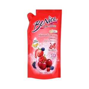 Benice Cherry Berry Purify Shower Cream 400ml. Refill
