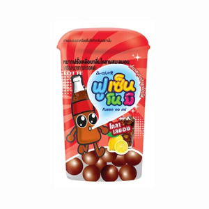 LOTTE Fusen No Mi Bubble Gum Cola and Lemon Flavor 15g.