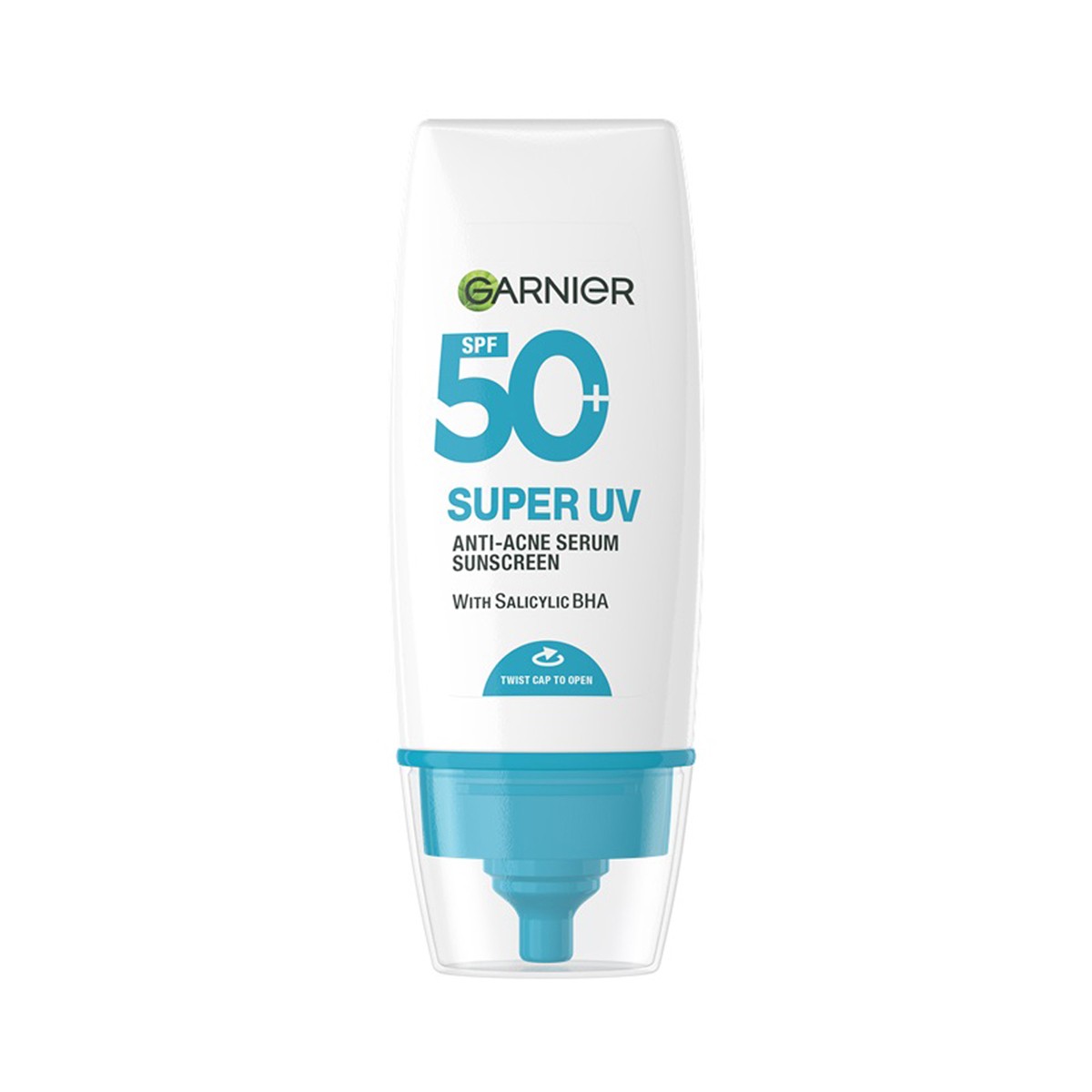การ์นิเย่ ซูเปอร์ ยูวี แอนตี้-แอคเน่ เซรั่ม ซันสกรีน SPF50+ PA++++ 30 มล.