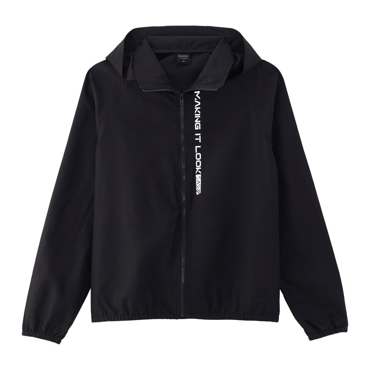 เบสิโค เสื้อแจ็คเก็ต UV ผู้ชาย รุ่น FROS24Q4MS003 สีดำ
