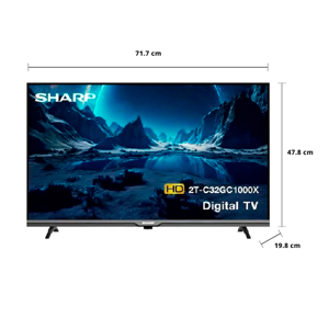 ชาร์ป แอลอีดี ดิจิทอล ทีวี รุ่น 2T-C32GC1000X ขนาด 32 นิ้ว_thumbnail_3