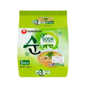 Nong Shim Veggie Ramen Noodles x 5 560g