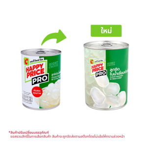 BIG C Happy Price Pro Canned Sugar Palm Seed in Syrup 610 g.