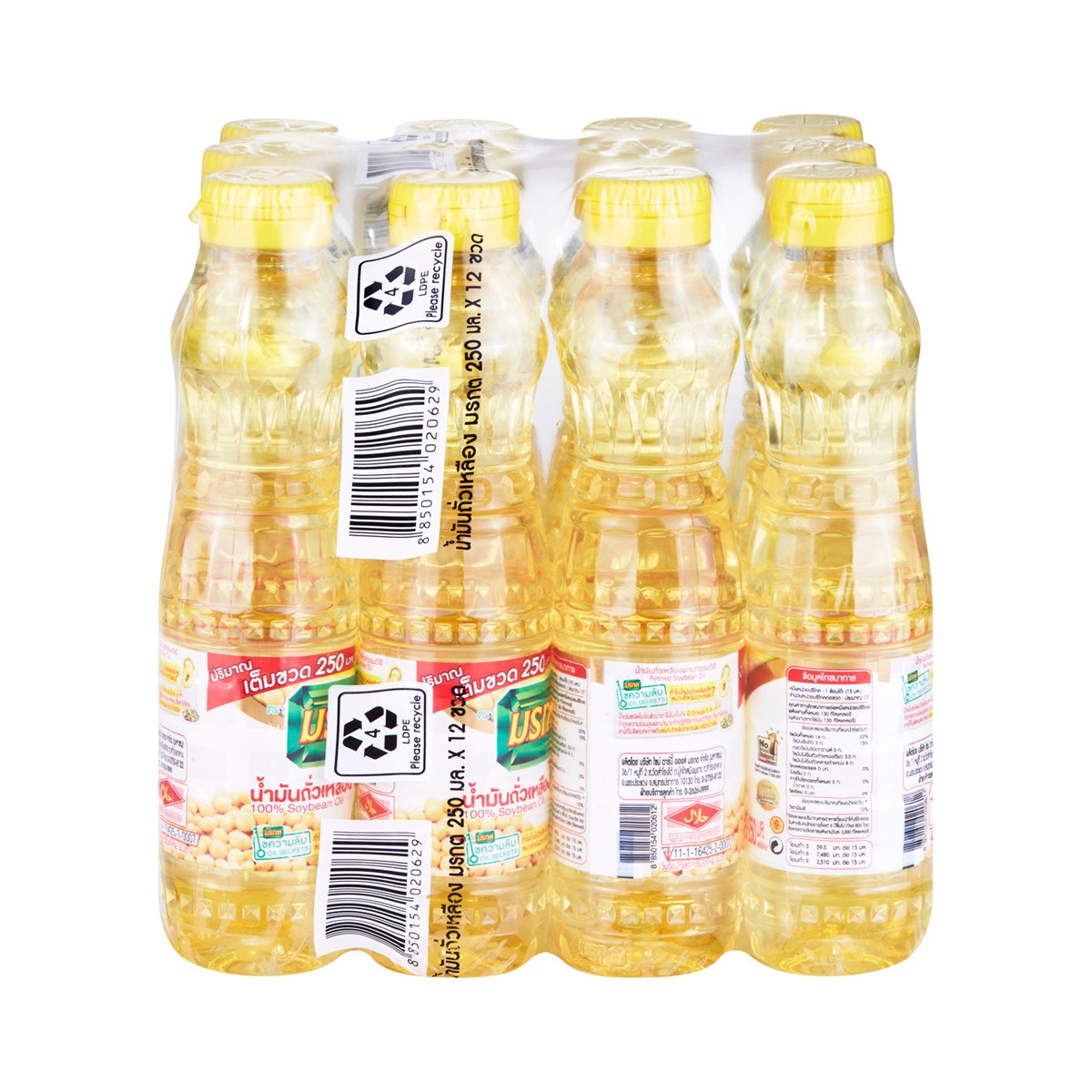 มรกต น้ำมันถั่วเหลือง 250 มล. แพ็ค 12_4