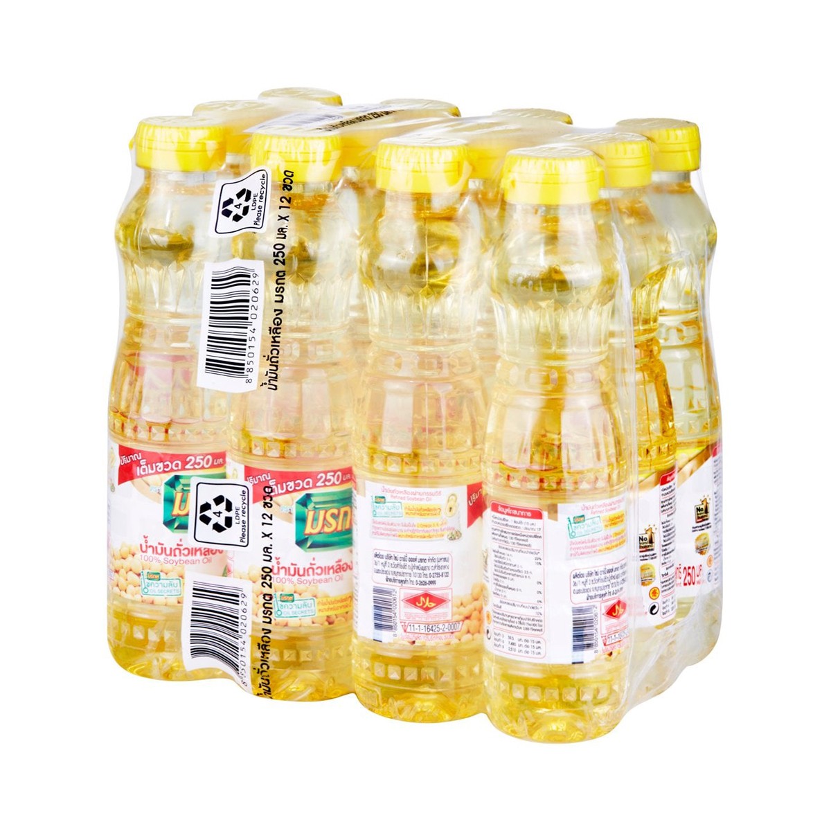 มรกต น้ำมันถั่วเหลือง 250 มล. แพ็ค 12_5