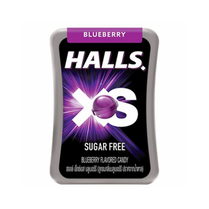 Halls Xs Blueberry 15g