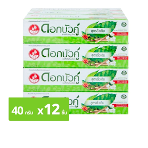 Twinlotus Original Herbal Toothpaste 40g. Pack 12