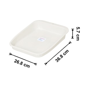 เบสิโค ถาดวางรองเท้า รุ่น P5-0048 สีขาว_thumbnail_3