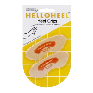 HELLOHEEL Heel Grips Model G2-1 Size 2.0 mm. 1 Pair Beige Color