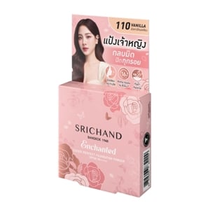 ศรีจันทร์ เอ็นชานเท็ด คัฟเวอร์ เพอร์เฟคท์ ฟาวน์เดชั่น พาวเดอร์ SPF35 PA++++ 4.5 ก. - 110 วานิลลา_thumbnail_1