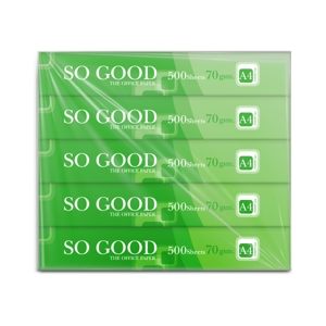 โซกูด กระดาษถ่ายเอกสาร A4 70 แกรม 500 แผ่น แพ็ค 5 รีม_thumbnail_1