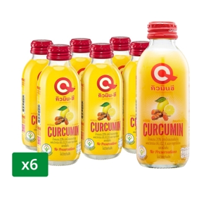 QMINC Curcumin + L-Glutathione 150ml. Pack 6