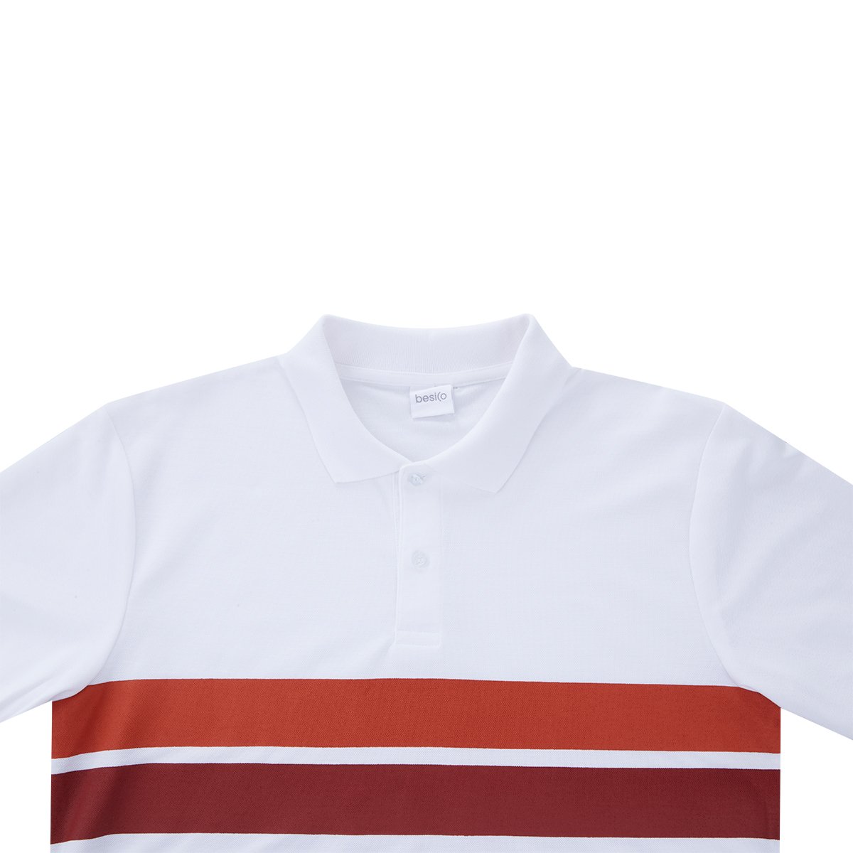 เบสิโค เสื้อโปโลคอปกแขนสั้น พิมพ์ลายริ้ว สำหรับผู้ชาย รุ่น FSWN22W2MM004_2