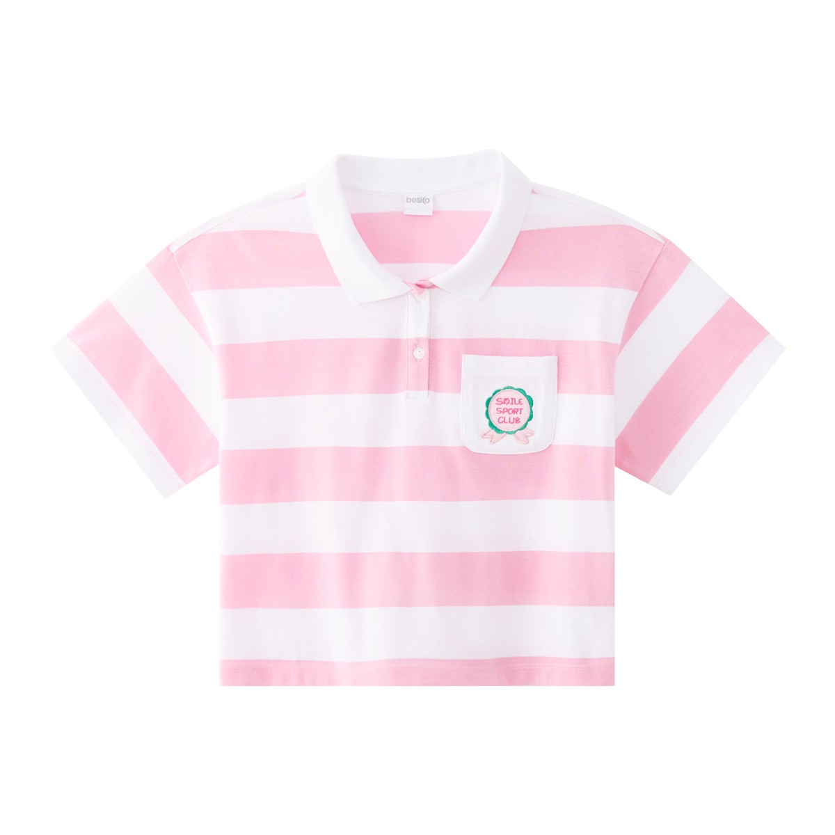 เบสิโค เสื้อ สำหรับเด็กหญิง รุ่น FMMX2509LG002 สีชมพู